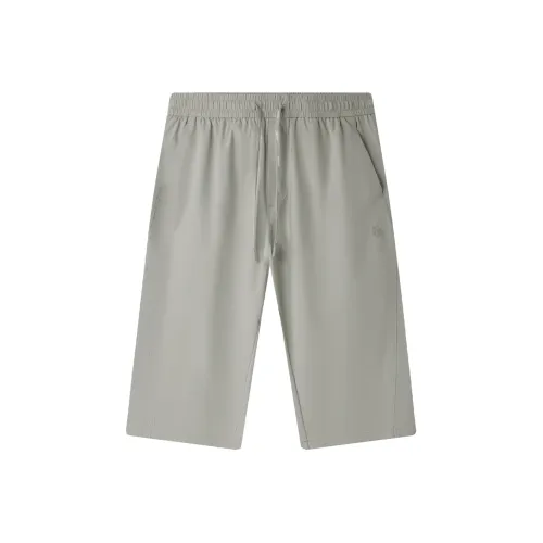 HLA Casual Shorts Men Khaki Pattern 22
