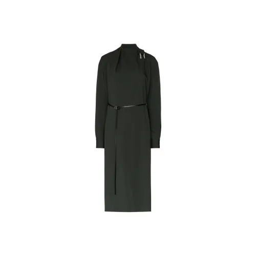Bottega Veneta Long Sleeved Dresses Women's Green