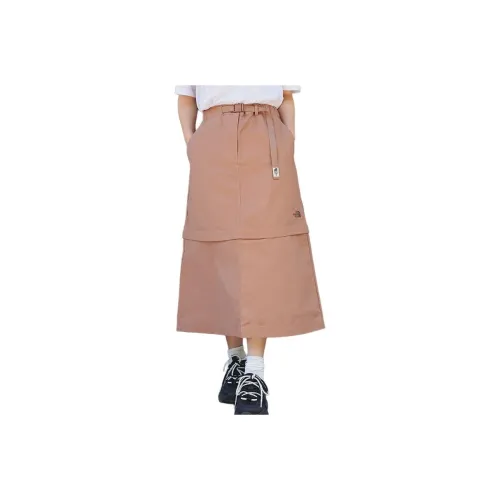 THE NORTH FACE Casual Long Skirt Women's Latte Brown