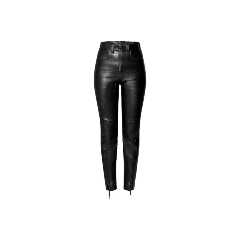 LOUIS VUITTON Zipper Detail Biker Pants-0
