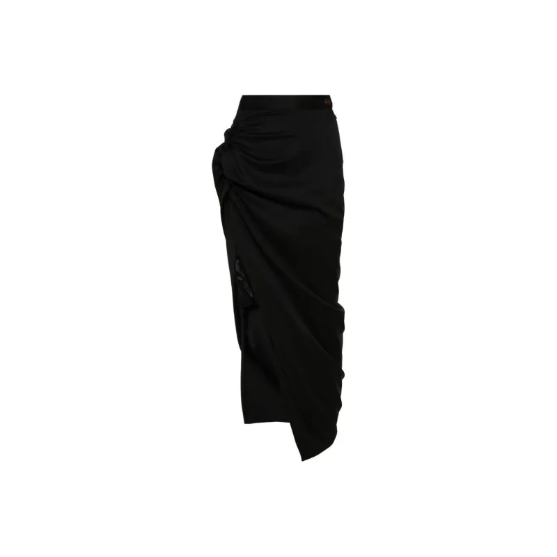 Vivienne Westwood Ruched Detailed Midi Skirt-0
