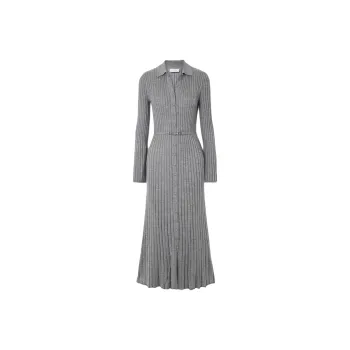 NILI LOTAN Long Sleeved Dresses Women's Gray