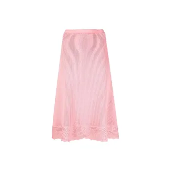 Balenciaga SS22 Casual Long Skirts Women's Pink