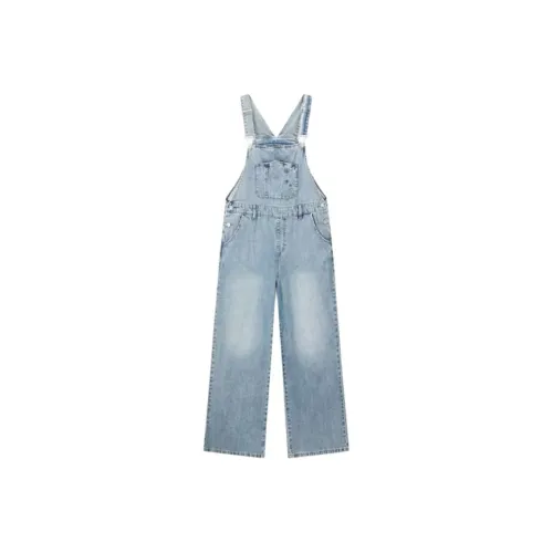 SECFLY OFFICIAL Overalls Women's Sky Blue