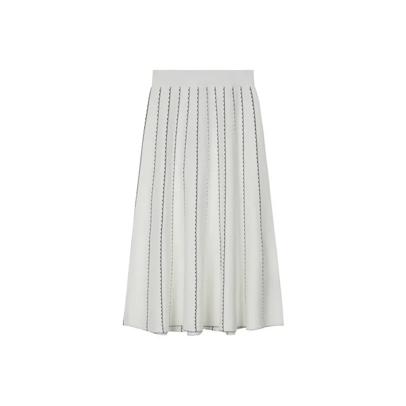 CLUB MONACO Casual Long Skirts Women's White-0