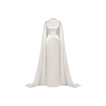 MONTSAND SS25 Beige Cape Dress Sleeveless Dress Women's Beige