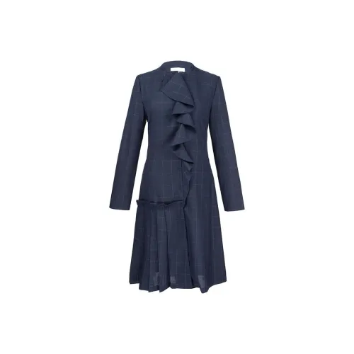 SUNDAY LIFE Long-Sleeved Dresses Women's Blue