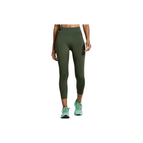 Saucony Athletic Trousers Women's Green