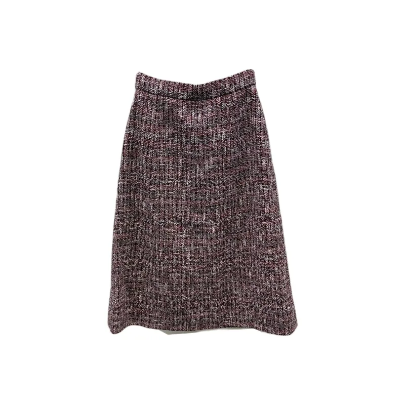 CHANEL 20K Knit Long Skirt Women's Multicolor-1