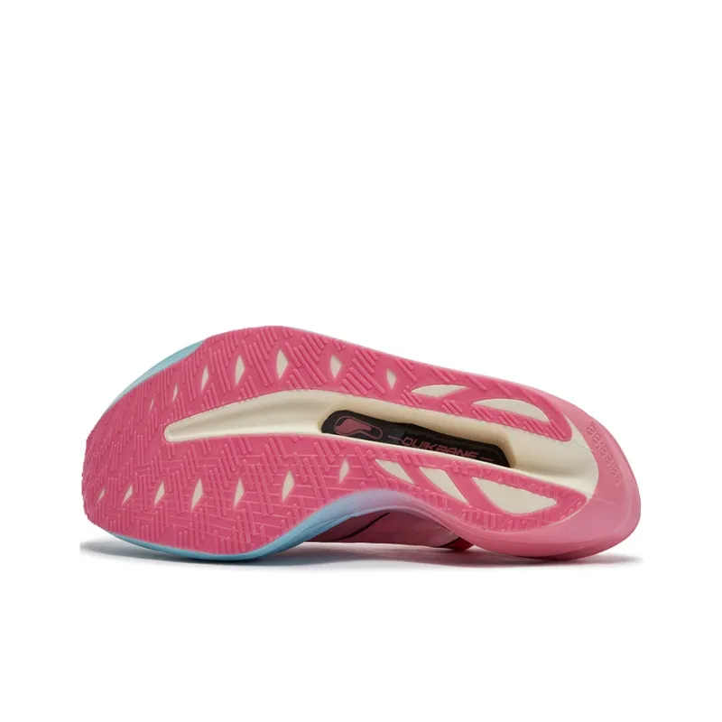 361° Feidiao Future 2.0 Shock Absorbers Slip Resistant Breathable Low Top Casual Running Shoes Unisex Blue Pink-4