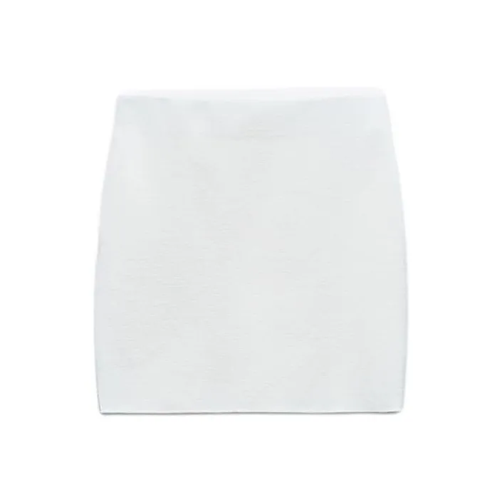 ZARA Casual Short Skirts Women's White-0