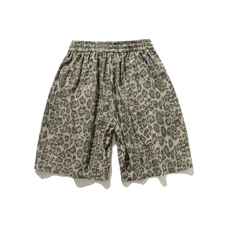 KIRHNE Casual Shorts Unisex Gray-6