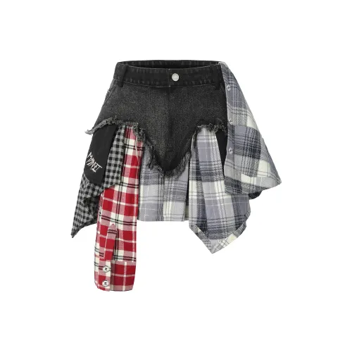 WEIRD MARKET Casual Short Skirts Women's