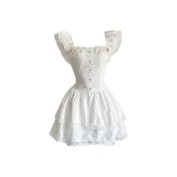 Udon House Short Sleeved Dress Women's