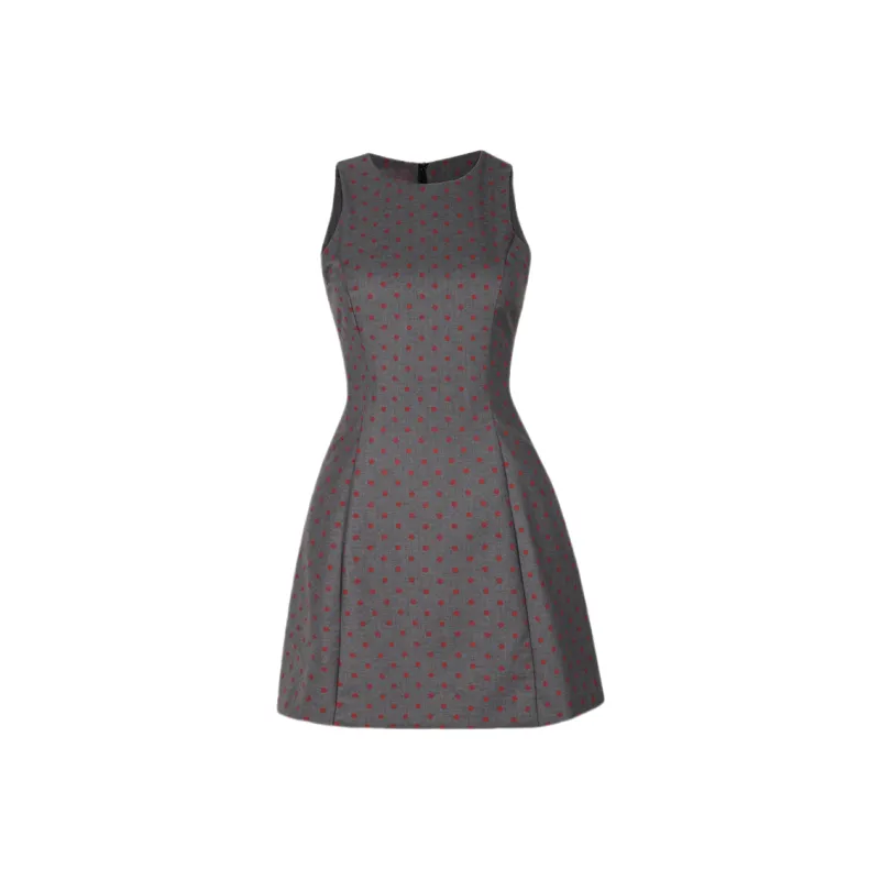 MA JOURNEE Sleeveless Dress Women's Gray-0