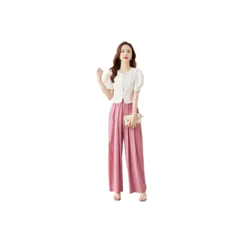 TERRE BLEUE Casual Suit Women's Peach Pink