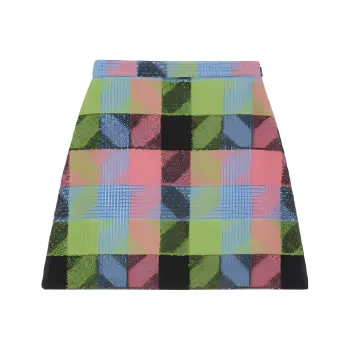 GUCCI FW23 Casual Short Skirts Women's Emerald Green