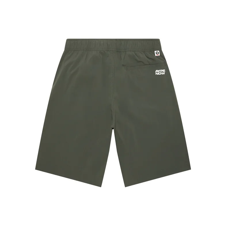 Aape Logo patch Bermuda Shorts-4