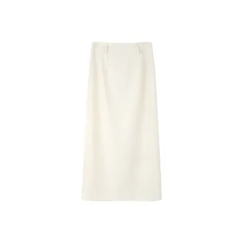 NINE WEST Casual Long Skirts Women's Ecru
