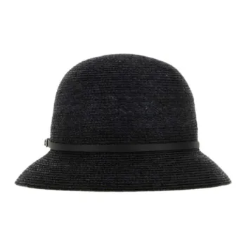 HELEN KAMINSKI Raffia Bucket Hats Unisex Black