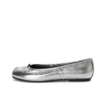 GOSO Casual Single Shoes Flat Women's Silver