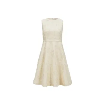 Moncler Floral embroidered Midi Dress