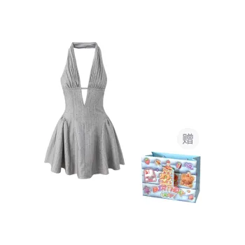 Gentle Welcome Sleeveless Dress Women's Gray