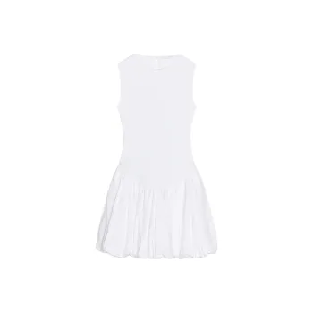 ZARA Sleeveless Dress Women's White