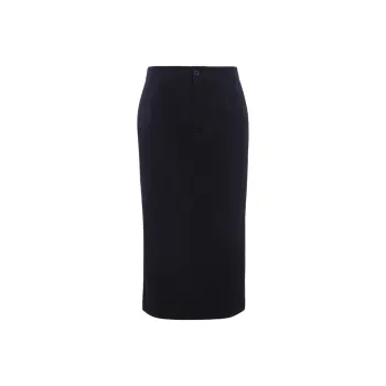 LI NING 1990 Commuter Series Casual Long Skirts Women's Outer Space Blue