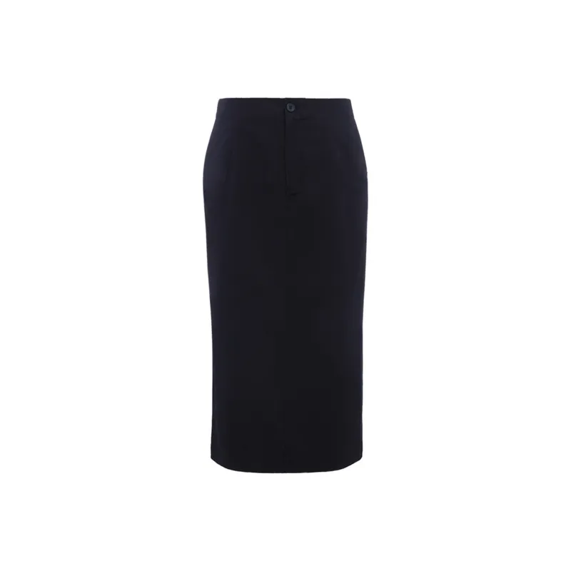 LI NING 1990 Commuter Series Casual Long Skirts Women's Outer Space Blue-0