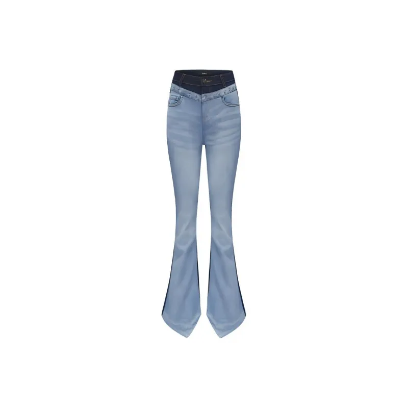 GIMING Jeans Women's Blue-0