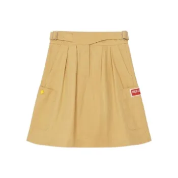 KENZO Casual Short Skirts Women's Yellow