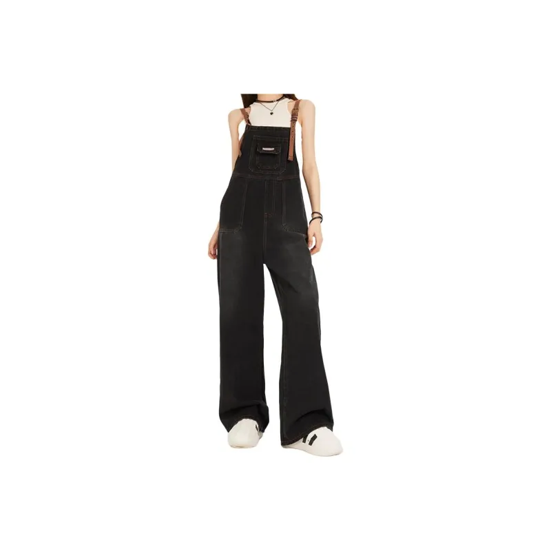 ZAZN Overalls Women's Yellow Mud-13