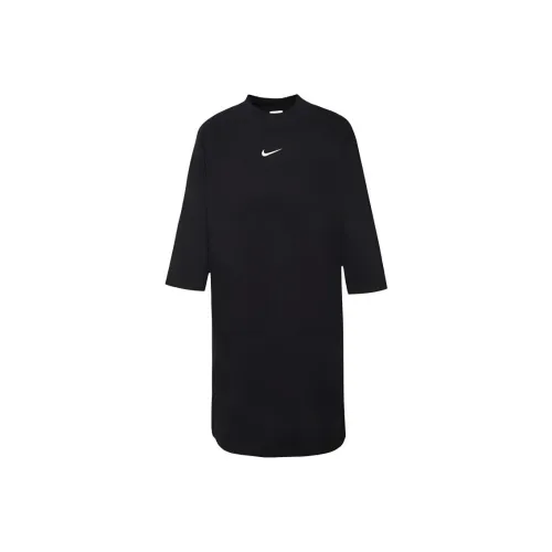 Nike Long-Sleeved Dresses Women's Black