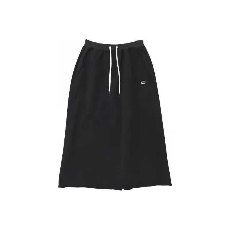 New Balance NB 900 FW23 Casual Long Skirt Women's Black-0