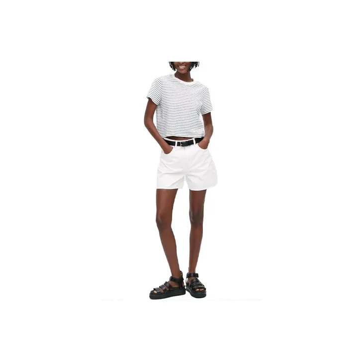UNIQLO Denim Shorts Women's Ivory-0