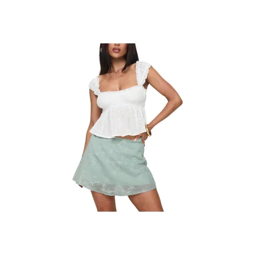 PRINCESS POLLY ALL MY FRIENDS MINI SKIRT Casual Short Skirts Women's GREEN/Green