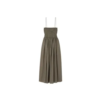 Matteau SS24 Slip Dresses Women's Dark Khaki