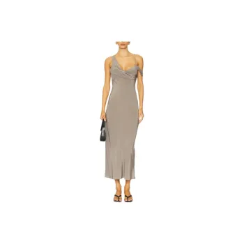 ST. AGNI Slip Dress Women's Gray