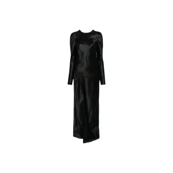Christopher Esber Palladium Satin Maxi Dress