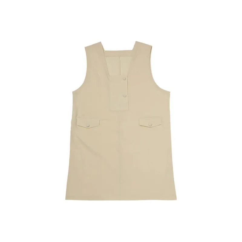 CORALIQUE Sleeveless Dress Women's Ivory-0