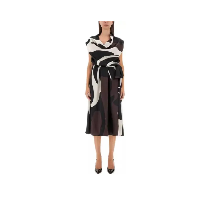 KITON Sleeveless Dress Women's Black-0