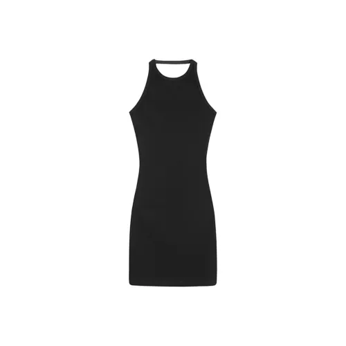 QYPRF Sleeveless Dress Women's Black