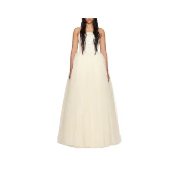 BODE Sleeveless Dress Women's White