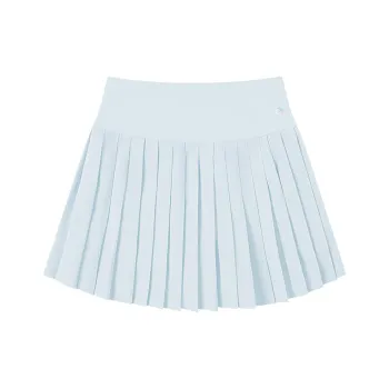 QIAODAN Casual Short Skirts Women's Light And Transparent Blue