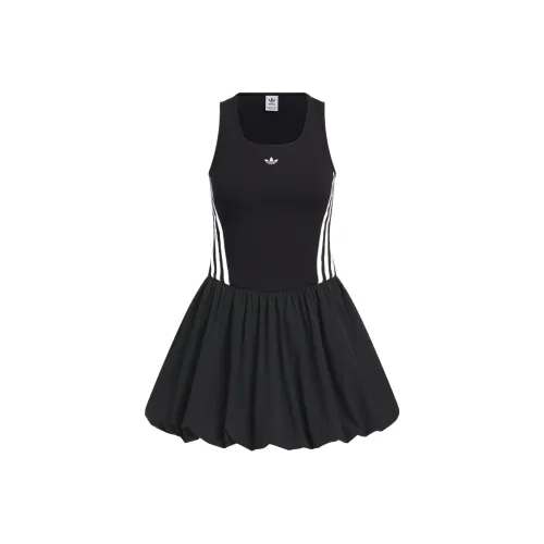 Adidas Originals BUBBLE DRESS Sleeveless Dress Women
s Black