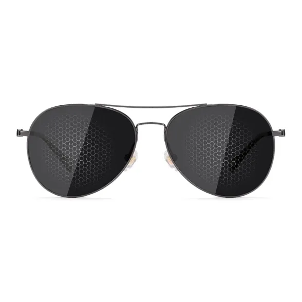 BERTHA Alloy Aviator Sunglasses Unisex-5