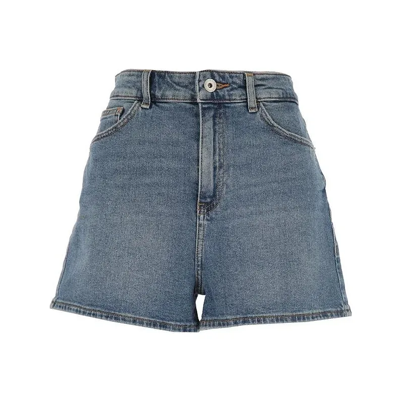 EMPORIO ARMANI SS22 Denim Shorts Women's Blue-0