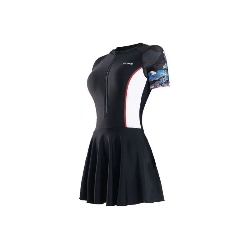 ZOKE One-piece Swimsuit Women's Black-0