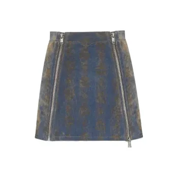MCM Denim Shorts Women's Denim Blue